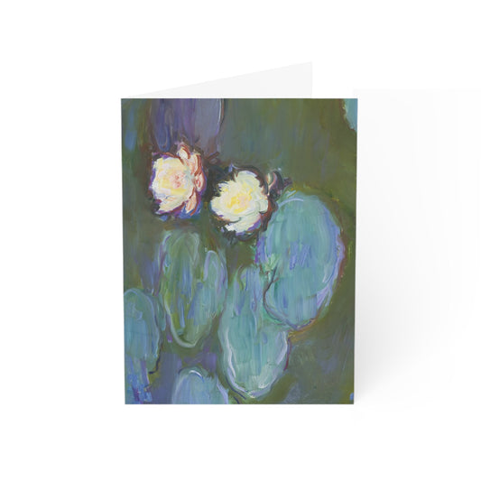 Floral Watercolor Greeting Cards — Blank Note Cards (1/10/30/50 pcs)